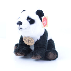 Plyšová panda sedící nebo stojící 22 cm ECO-FRIENDLY