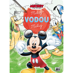Omalovánka A4 Maluj vodou Mickey Mouse