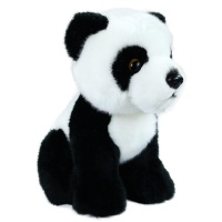 Plyšová panda sedící 18 cm ECO-FRIENDLY