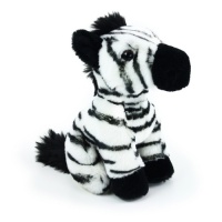 Plyšová zebra sedící 18 cm ECO-FRIENDLY